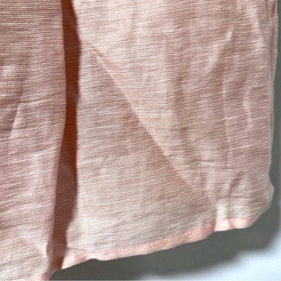 NWT LOFT Peach Linen Blend Mini Skirt Pockets Women’s Size 4 Spring Romantic - Picture 5 of 9